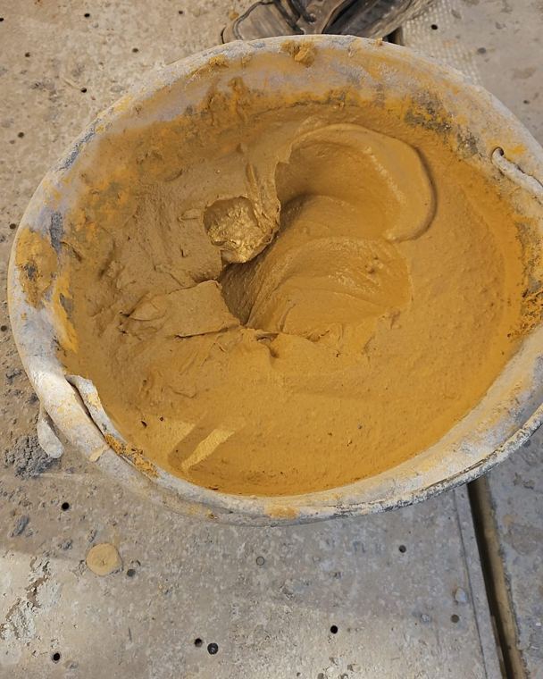 Impasto dell’intonaco a calce