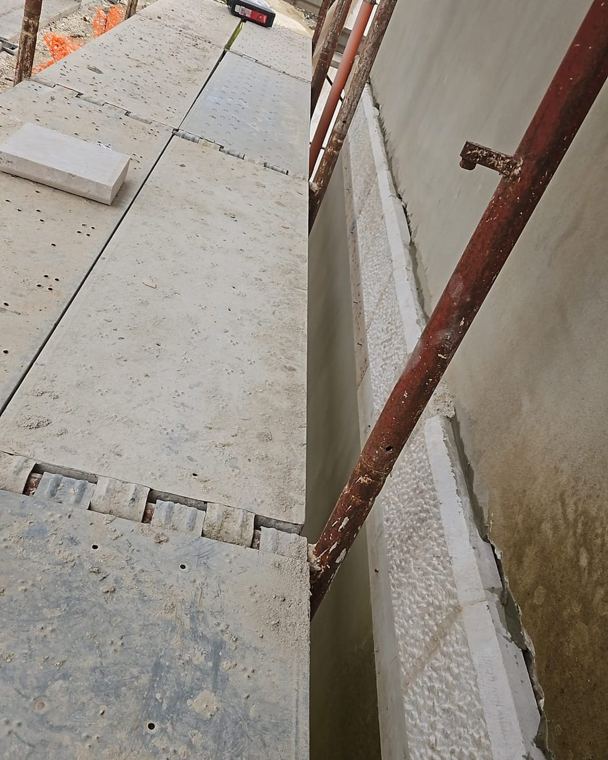 Recupero delle travi in legno del solaio