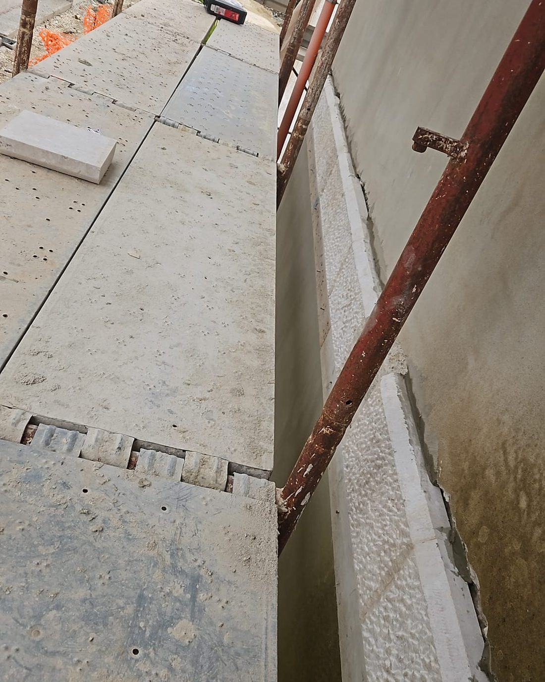 Recupero delle travi in legno del solaio